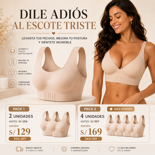 𝐅𝐞𝐦𝐦𝐞𝐋𝐢𝐟𝐭™ Pack x2 | Corrige Postura, Realza el Busto y Brinda Soporte Cómodo